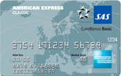 SAS EuroBonus Classic American Express Card